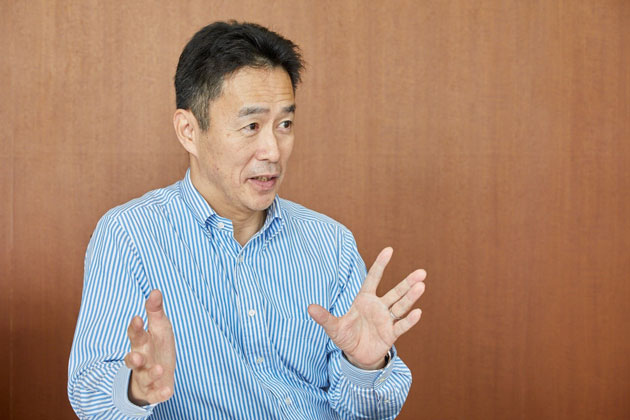 GAR山崎氏とPT+松下の対談風景